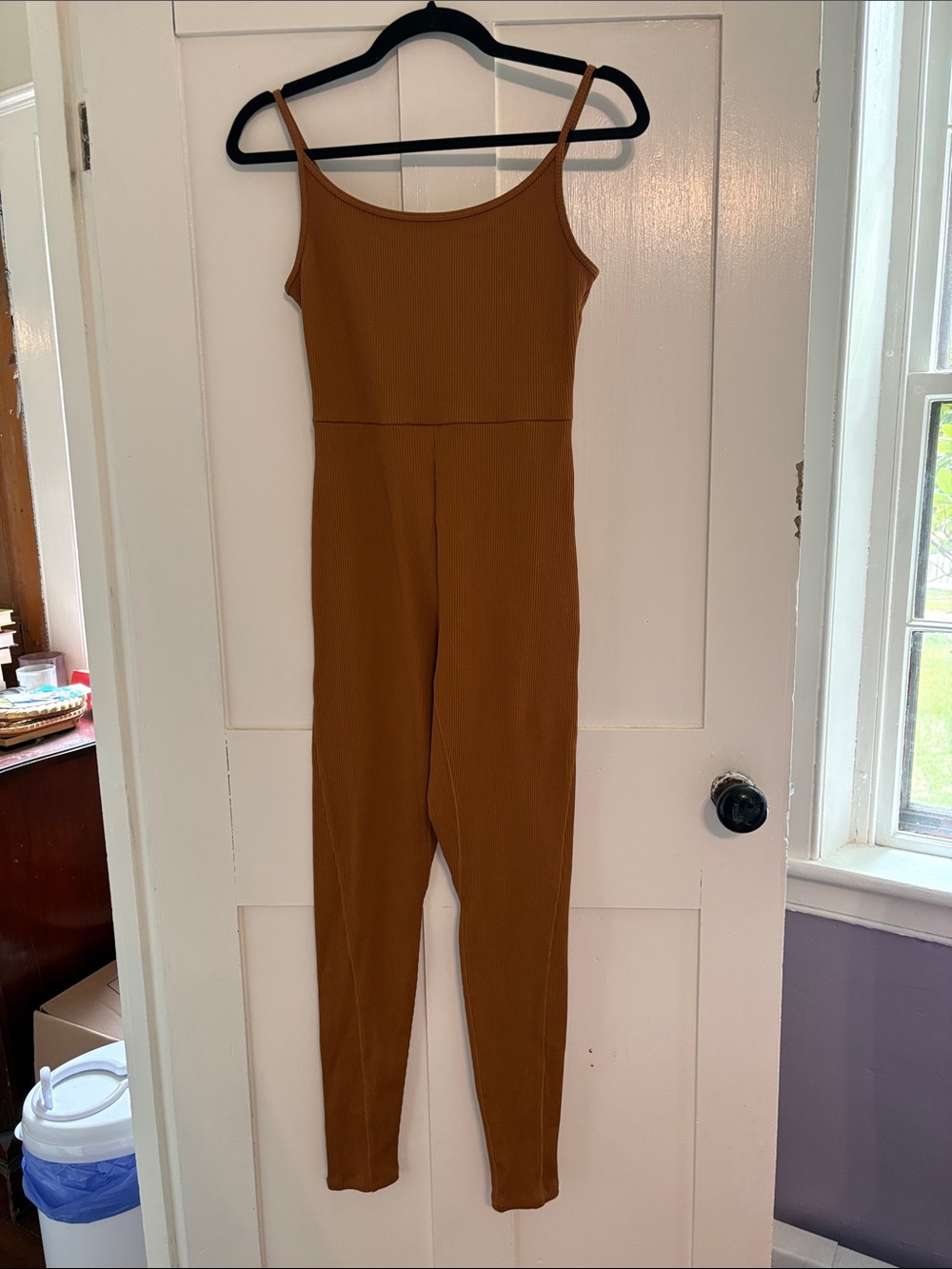wild fable Rust Brown Sleeveless Jumpsuit